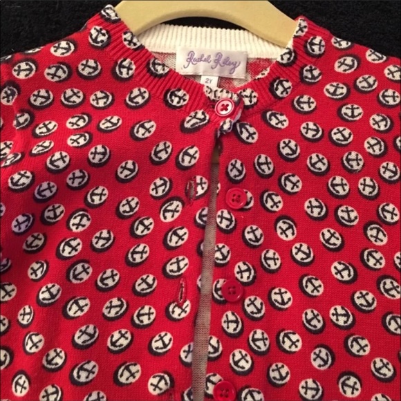 Rachel Riley Red White Blue Anchor Cardigan 2T. - Picture 7 of 7